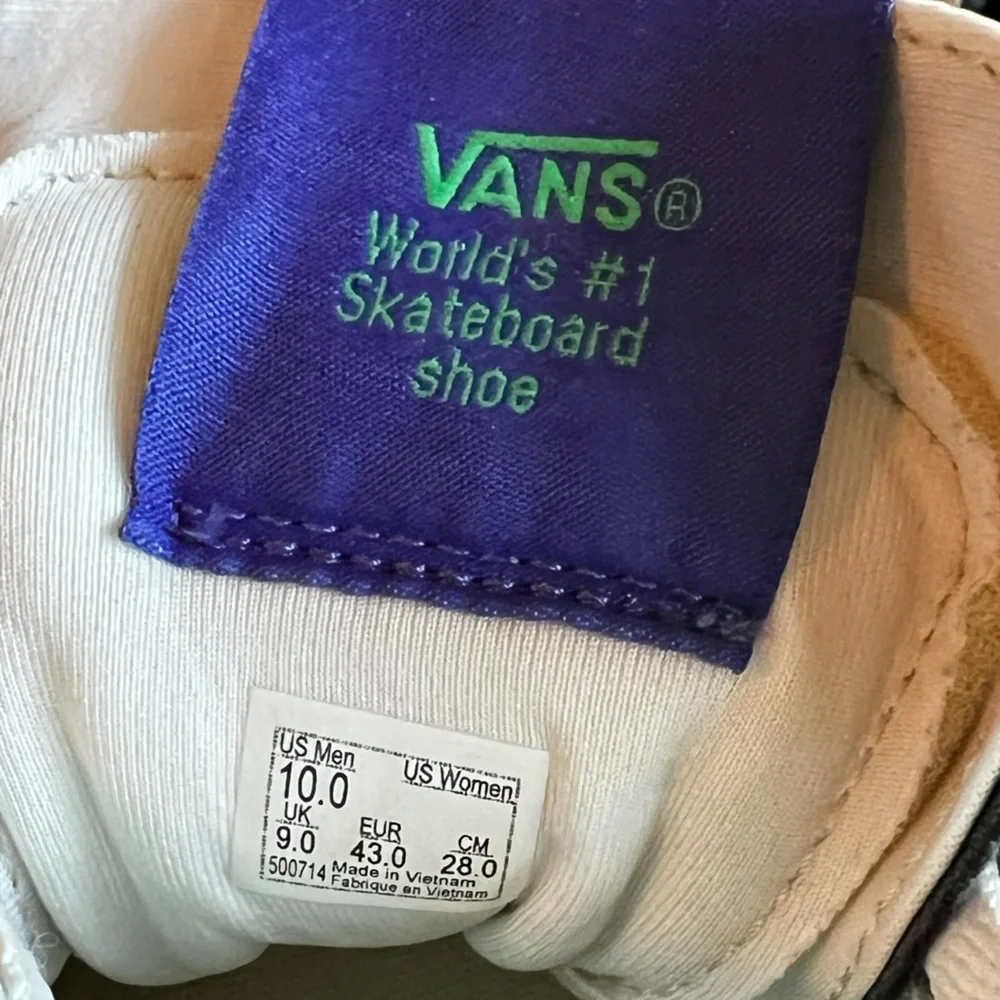 Vans Style 238 Hi Top Mother Earth Elements Sneakers Men’s size 10 - Picture 9 of 12